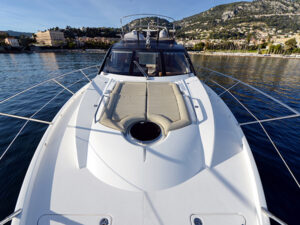 Turquoise yacht for charter